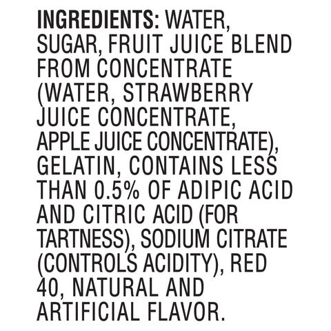 Jell O Strawberry Gelatin, 3.38 ounce -- 24 per case