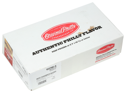 Beef Sandwich Slices Seasoned Original Philly 