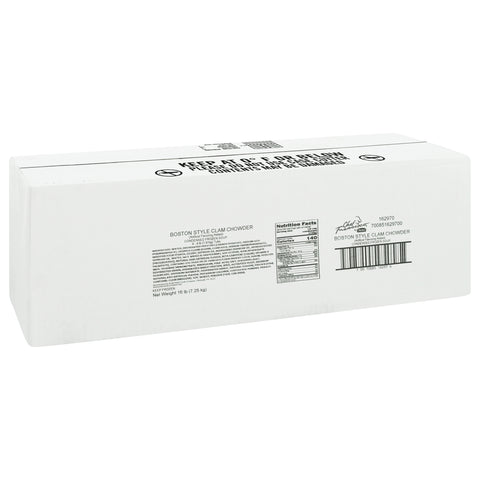 Chef Francisco Boston Clam Chowder Soup, 16 Pound
