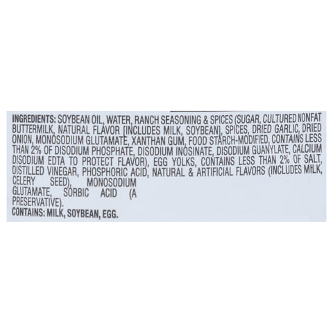 Dressing Ranch Original Single Serve Packet