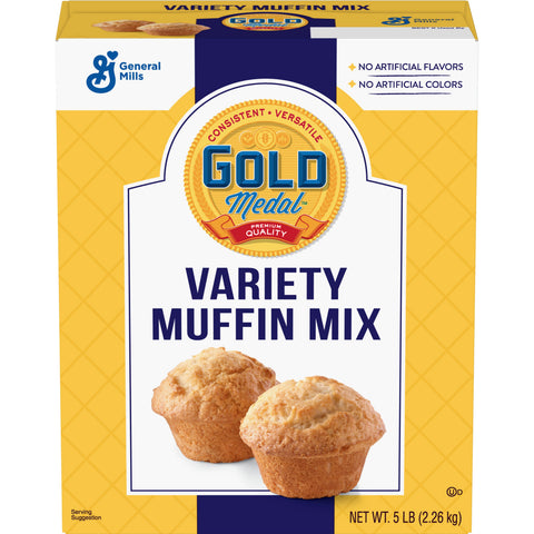Gold Medal Variety Muffin Mix 6 Case 5 Pound