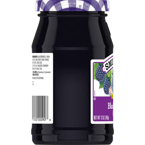 Jam Blackberry Seedless Glass Jar