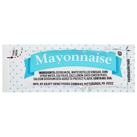 Mayonnaise Single Serve Packet 0021820/78000385