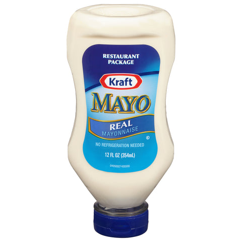 Kraft Real Mayonnaise, 12 Fluid Ounce -- 12 per case.
