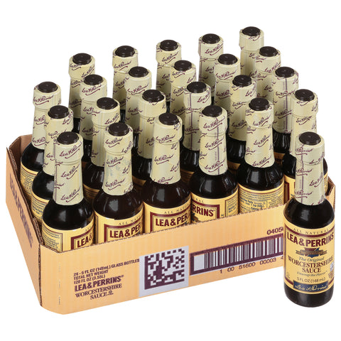 Lea & Perrins Worcestershire Sauce 24 Case 5 Ounce