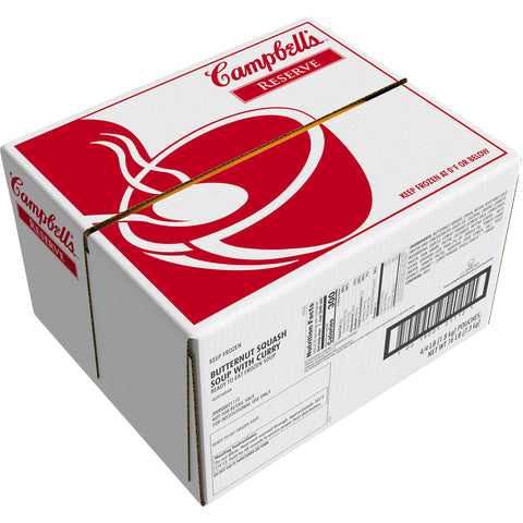 Campbells Reserve Butternut Squash Soup with Curry, 4 Pound -- 4 per case.