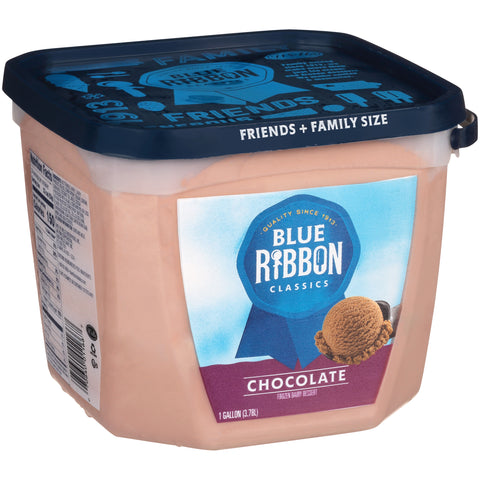 Blue Bunny ICE CREAM CHOCOLATE REDUCED FAT