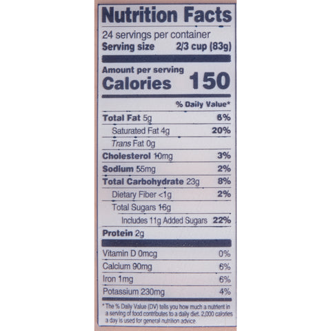 Blue Bunny ICE CREAM CHOCOLATE REDUCED FAT