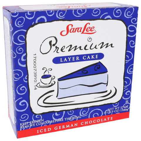 Sara Lee Frozen CAKE LAYER VARIETY PACK #2 PREMIUM UN-CUT ROUND 9