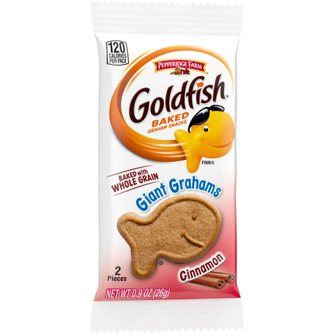 Pepperidge Farm® SNACK GIANT CINNAMON GOLDFISH® GRAHAMS WHOLE GRAIN