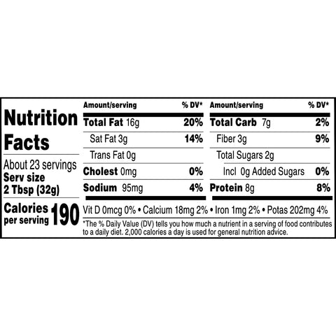 Laura Scudder's® PEANUT BUTTER CRUNCHY NATURAL