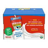 Horizon Organic MILK LOW FAT ORGANIC