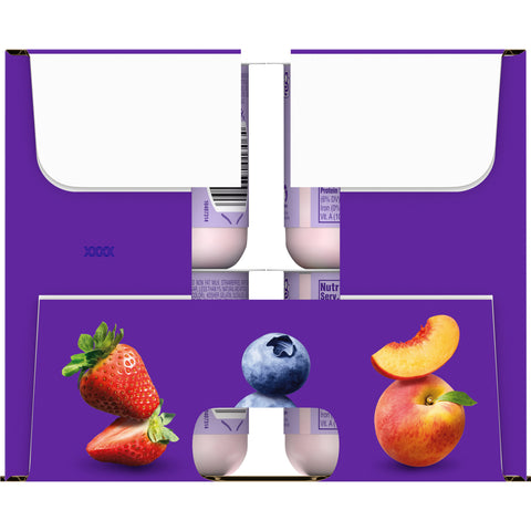 Light & Fit® YOGURT ASSORTED STRAWBERRY BLUEBERRY PEACH