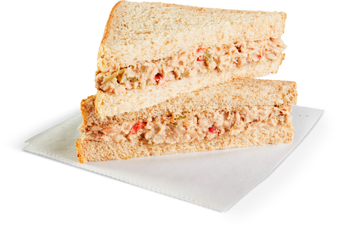 Mom's SANDWICH TUNA SALAD ON WHEAT BREAD WEDGE 4.5 OZ 10000051147