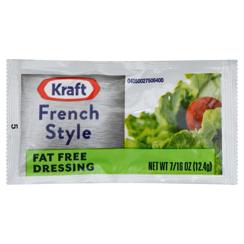 Kraft DRESSING FRENCH ORIGINAL FAT FREE SINGLE SERVE POUCH