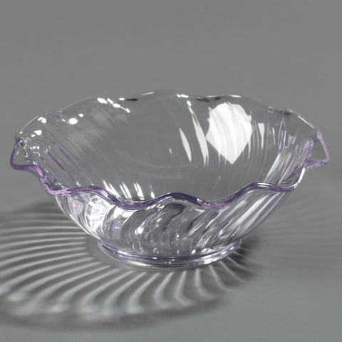 Dish Plastic Berry Clear Tulip 5 Oz