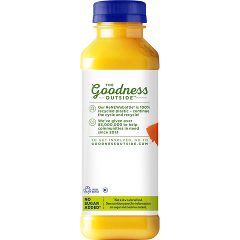 Naked Juice JUICE ORANGE PLASTIC BOTTLE