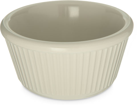 Carlisle RAMEKIN FLUTED BONE 4 OZ