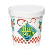 Container Paper Food Flexstyle Double Poly Combo 16 Oz