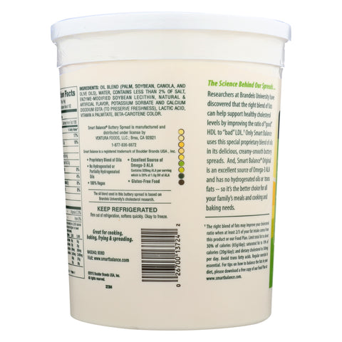 Ventura Foods 79 Percent Smart Balance Spread, 5 Pound -- 6 per case.