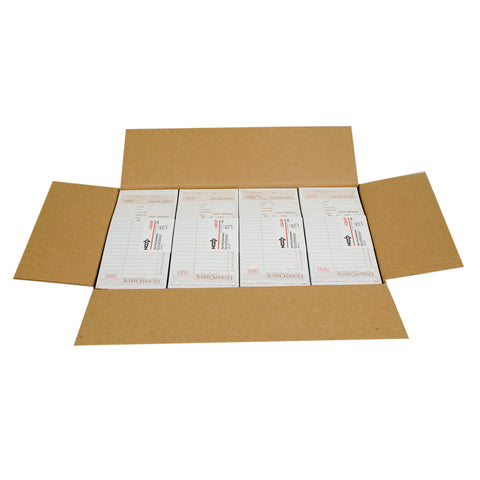 National Checking No Carbon 2 Part 16 Line Tan Guestcheck -- 2000 per case.