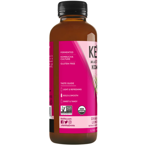 Kevita DRINK KEVITA KOMBUCHA DRAGONFRUIT LEMONGRASS NR
