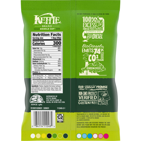 Kettle Foods CHIP POTATO KETTLE DILL PICKLE