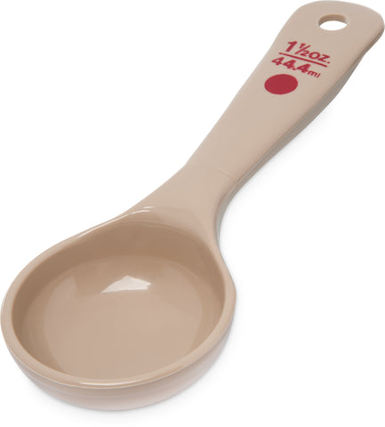 Carlisle MEASURE MISER® SOLID LONG HANDLE BEIGE 1.5 OZ