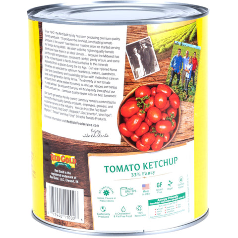 Red Gold KETCHUP 33% FANCY CAN