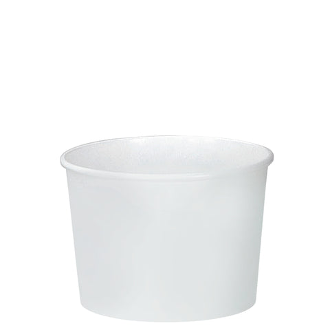 Container Paper Food Double Sided Poly 16 Oz