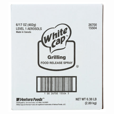 White Cap Grilling Pan Spray, 1.06 Pound -- 6 per case.