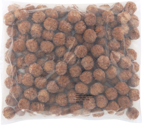 Tyson Fully Cooked Oven Roasted Homestyle Beef Meatballs, 10 Pound.