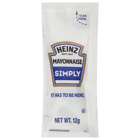 Mayonnaise Single Serve All Natural Packet 002930/78000401