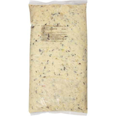 True Soups Ready To Heat Cream of Chicken Soup with Wild Rice Soup, 8 Pound -- 4 per case