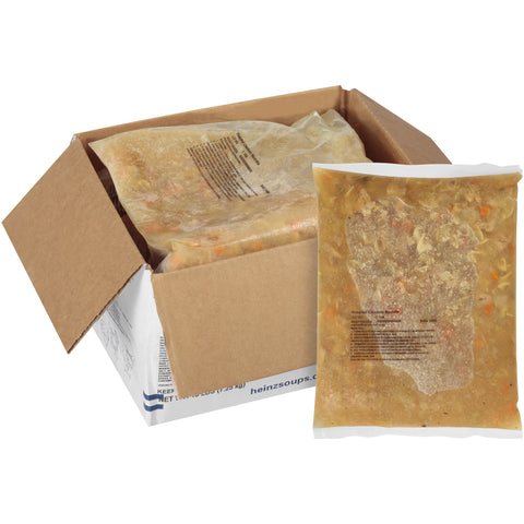 Chef Francisco Roasted Chicken Noodle Soup Bag, 4 Pound -- 4 per case