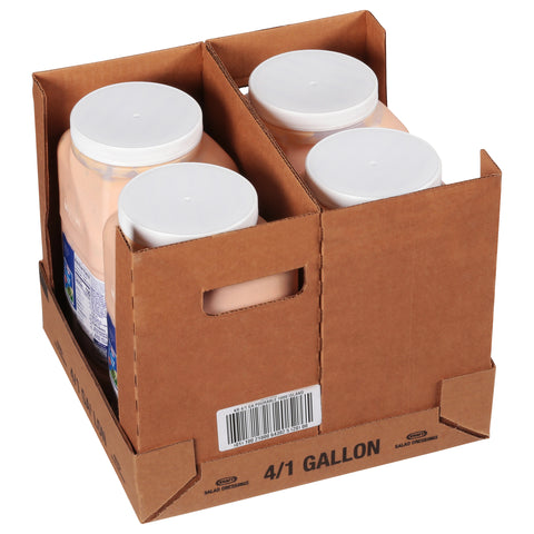 Kraft Dressing Thousand Island Pourable, 1 Gallon -- 4 Case