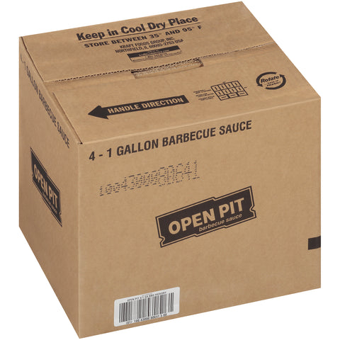 Open Pit Hickory Barbecue Sauce Jug, 1 Gallon -- 4 per Case
