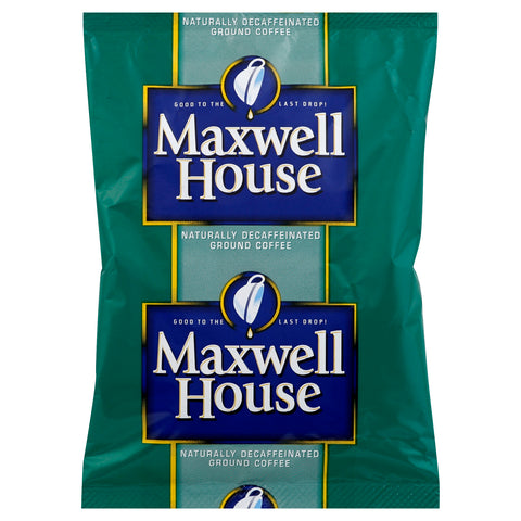 Maxwell House Decaf Office Coffee Service - 1.25 oz. pouch, 42 pouches per case