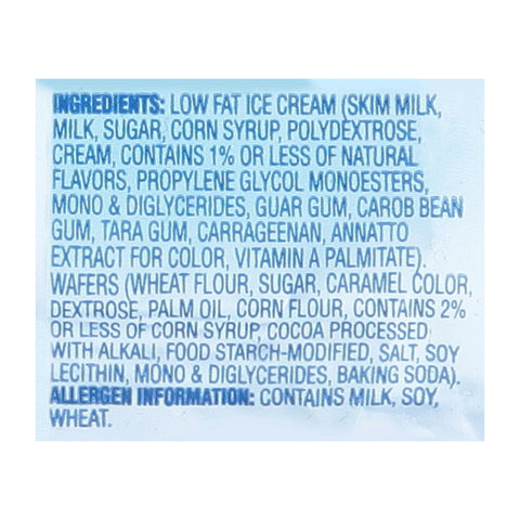 Blue Bunny ICE CREAM SANDWICH LOW FAT
