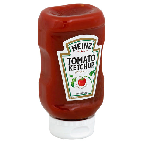 Ketchup Stay Clean Upside Down Squeeze Bottle 75991002