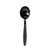 Max Packaging SPOON SOUP PLASTIC XTRA HEAVY WEIGHT BLACK