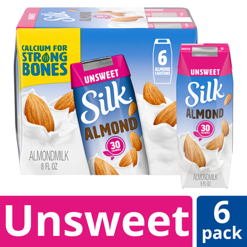 Silk MILK ALMOND ASEPTIC UNSWEETENED 105794