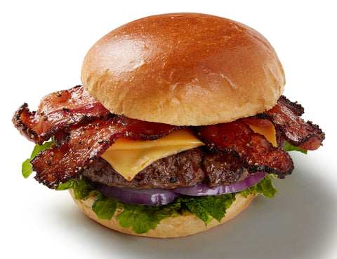 Cloverdale BACON 10/12 CT SHINGLE HICKORY SMOKED PEPPER GAS FLUSHED