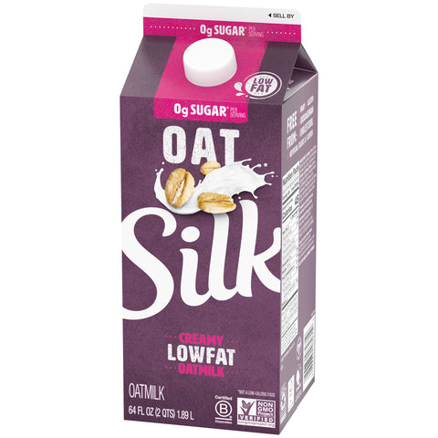 Silk MILK SUB OAT SUGAR-FREE ASEPTIC CARTON REF