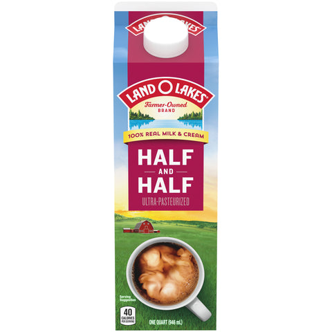 Land O Lakes CREAM HALF & HALF ULTRA HIGH TEMPERATURE