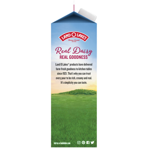 Land O Lakes Traditional Extended Shelf Life Half and Half, 32 ounce -- 12 per case
