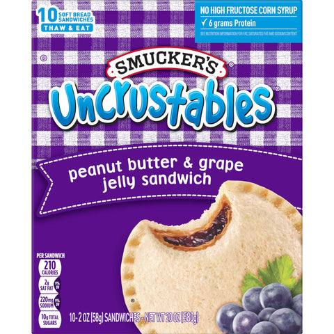 Uncrustables® SANDWICH PEANUT BUTTER AND GRAPE JELLY IW
