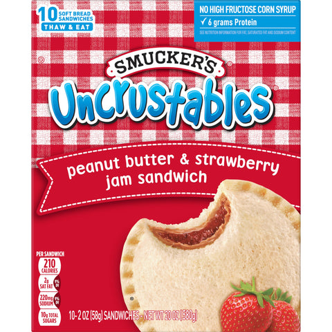 Sandwich Peanut Butter & Strawberry Jelly Iw 2 Oz