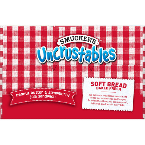 Uncrustables® SANDWICH PEANUT BUTTER & STRAWBERRY JELLY IW 2 OZ