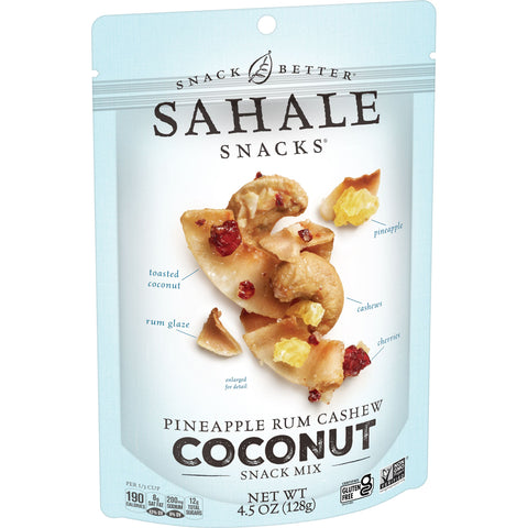 Sahale Snacks SNACK MIX PINEAPPLE/RUM/CASHEW/COCONUT